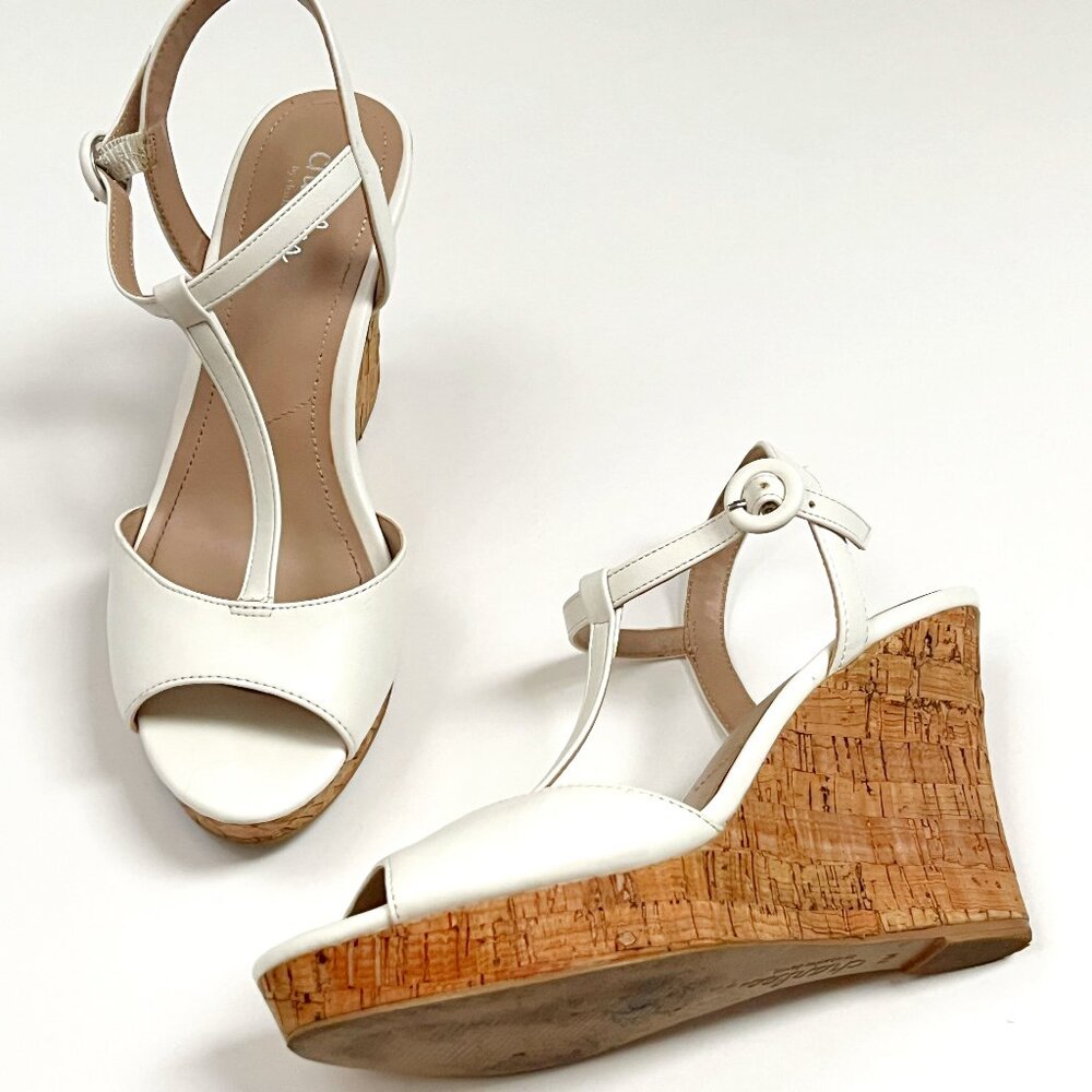 T-Strap Wedge Heel